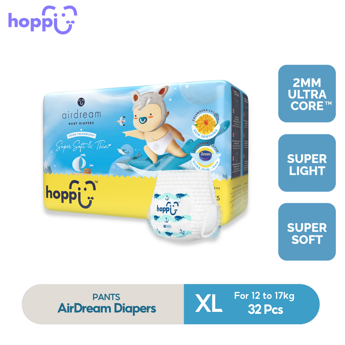 Hoppi AirDream Baby Diaper Pants