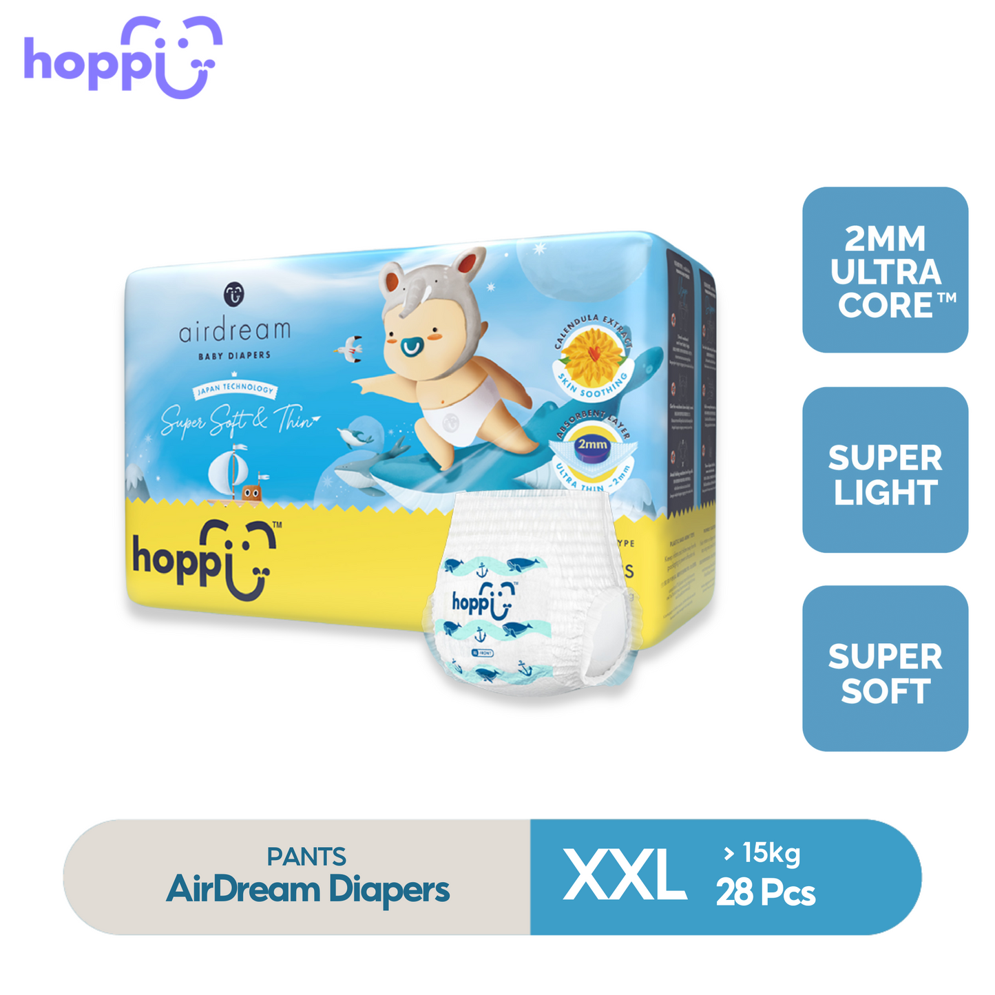 Hoppi AirDream Baby Diaper Pants