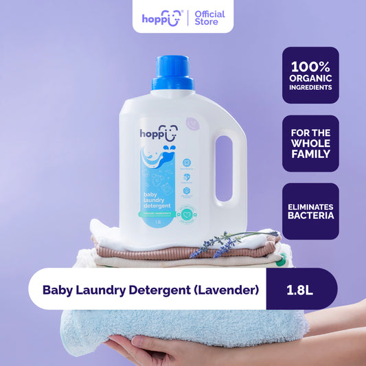 Hoppi Baby Laundry Detergent - Lavender Scent 1.8L
