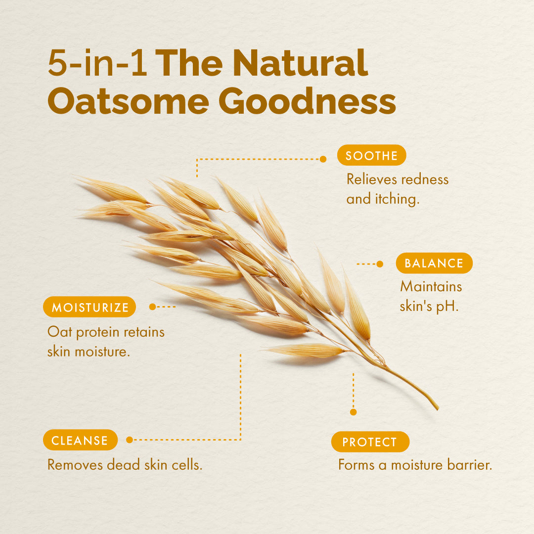 Hoppi Natural Oats Baby Lotion (250ml)