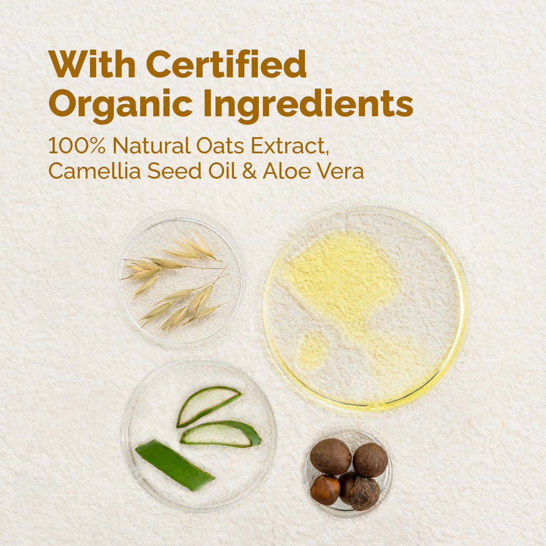 Hoppi Natural Oats Baby Lotion (250ml)