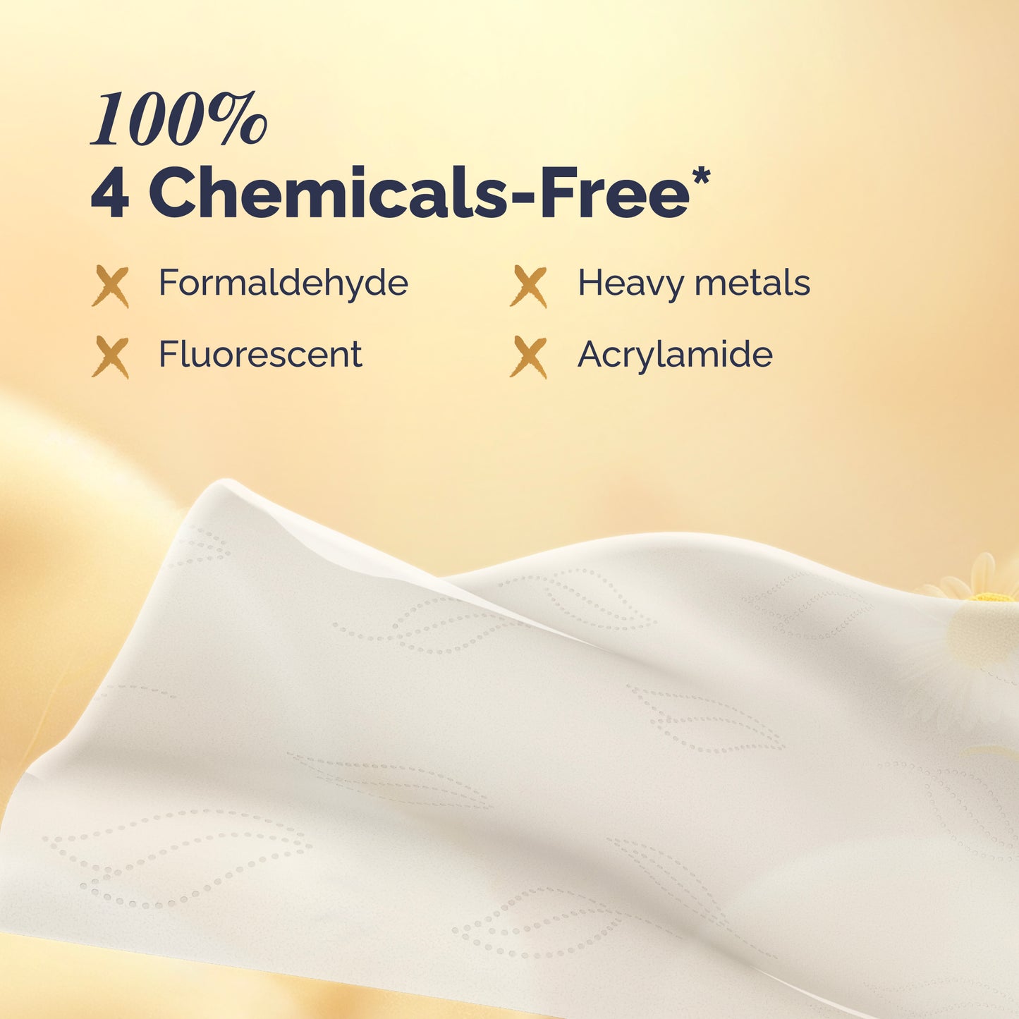 Hoppi RoyalDream Baby Tissue (120 Wipes x 1 Pack)