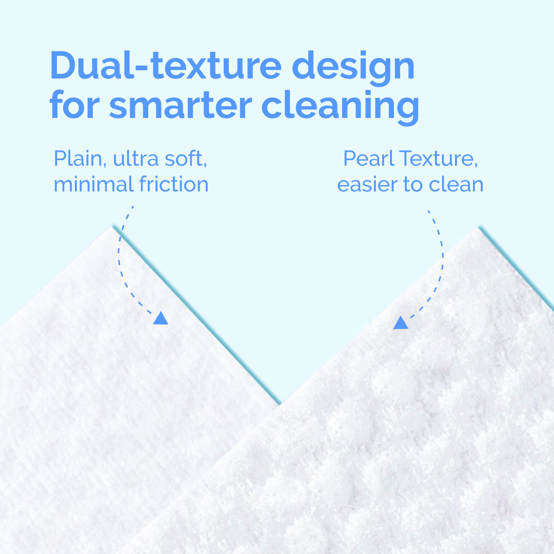 Hoppi Premium Cleaning Dry Wipes - 60 Sheets (1 pack)